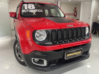 Jeep /  Renegade Automtico 1.8 SUV Vermelha   2018